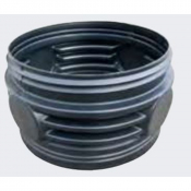 Rehausse fixe h. 200 et diam. 400 mm en PEHD