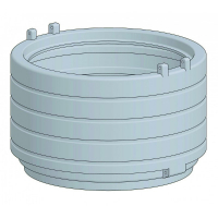 Rehausse pour cuve à eau de pluie enterrée Rehausse pour cuve à eau de pluie enterrée