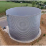 Réservoir d'eau en acier galvanisé 20m3 - Ø 2,6m 