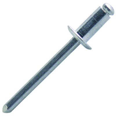 Rivets tête plate 4.8mm