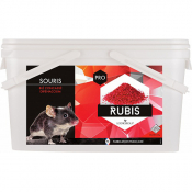 Souricide dispersible RUBIS GRAIN CONCASSE à base de difénacoum