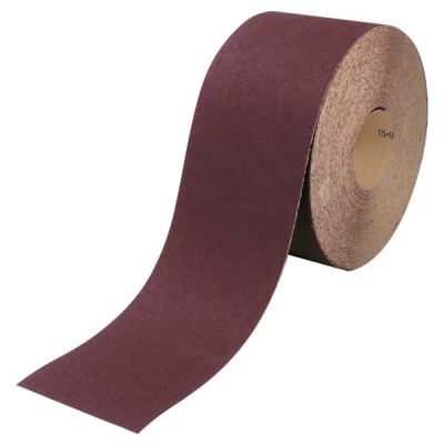 Rouleau papier corindon brun ponçage manuel et machine 120 mm