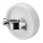 Roulette pour Clôture de Chantier Plastique - Ø200mm