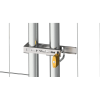 Verrou clôture de chantier