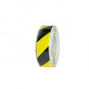 Rouleau adhésif de signalisation au sol 48 ou 96 mm - Bicolore