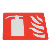 Signalisation adhésive au sol d'extincteur 480 x 470 mm Signalisation adhésive au sol d'extincteur 480 x 470 mm