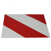 Signalisation de zone adhésive 900 x 900 mm