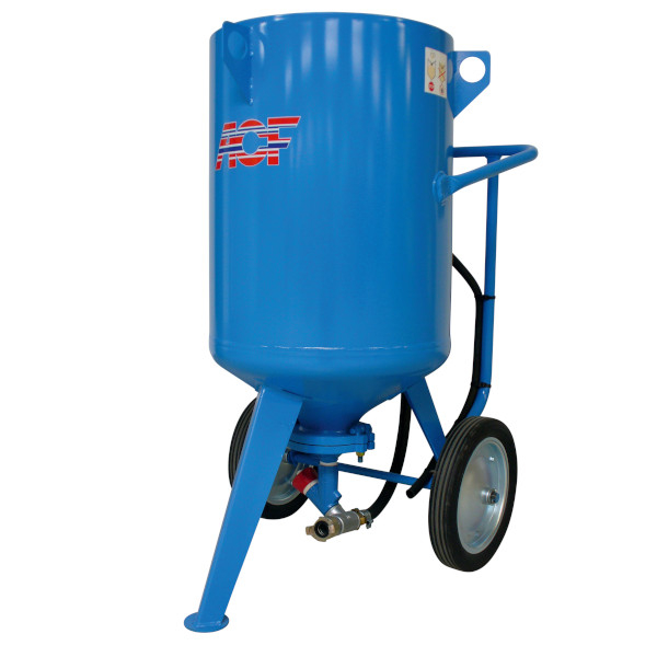 Sableuse industrielle 200 litres Commande pneumatique ATEX et régulateur d  air