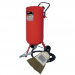 Sableuse Mobile Par Dépression 75 Litres – Décapage Efficace – Sur Chariot