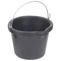 Seau caoutchouc 12 L - anse Ø 6mm