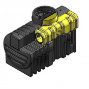 Séparateur d'hydrocarbures en PE avec ByPass 10 L/s - 1090L