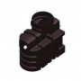 Séparateur d'hydrocarbures en PE sans ByPass 3L/s - 310 L