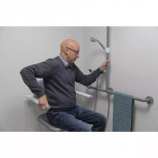 Unité de réglage 12,5cm pour siège de douche AQUAline avec dossier