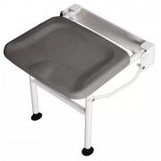 Siège de douche rembourré compact