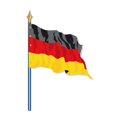 Drapeau de pays d'Union Européenne Allemagne