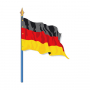 Drapeau de pays d'Union Européenne Allemagne