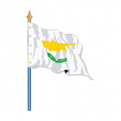 Drapeau de pays d'Union Européenne Chypre