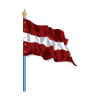 Drapeau de pays d'Union Européenne Lettonie Drapeau de pays d'Union Européenne Lettonie