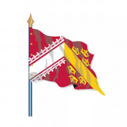 Drapeau de province historique Alsace