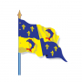 Drapeau de province historique Dauphiné