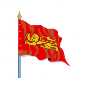 Drapeau de province historique Guyenne