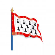 Drapeau de province historique Limousin