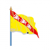 Drapeau de province historique Lorraine