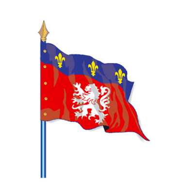 Drapeau de province historique Lyonnais
