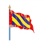 Drapeau de province historique Nivernais