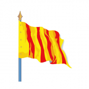 Drapeau de province historique Provence Bande