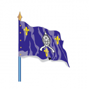 Drapeau de province historique Saintonge