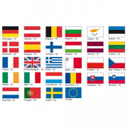 Drapeaux institutionnels au choix sur pavillons