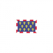 Oriflamme de province historique Touraine