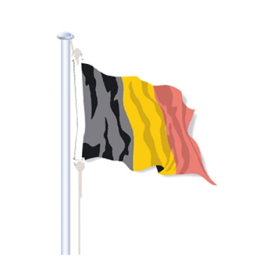 Pavillon de pays de l'Union Européenne Belgique