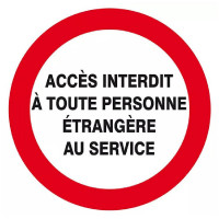 Panneau Accès Interdit Chantier – Sécurité Travaux – Conforme ISO 7010 Panneau Accès Interdit Chantier – Sécurité Travaux – Conforme ISO 7010