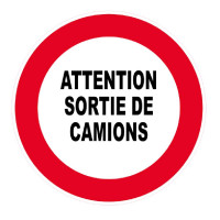 Panneau Attention Sortie de Camions – Signalétique de Sécurité – Résistant et Conforme aux Normes IS Panneau Attention Sortie de Camions – Signalétique de Sécurité – Résistant et Conforme aux Normes IS