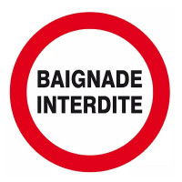 Panneau Baignade Interdite – Sécurité Aquatique – Conforme ISO 7010 Panneau Baignade Interdite – Sécurité Aquatique – Conforme ISO 7010