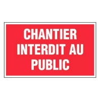Panneau Chantier Interdit au Public – Signalétique Sécurité – Résistant et Conforme aux Normes Panneau Chantier Interdit au Public – Signalétique Sécurité – Résistant et Conforme aux Normes