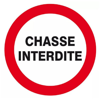 Panneau Chantier Interdit – Sécurité Travaux – Conforme ISO 7010