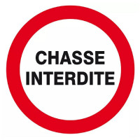 Panneau Chantier Interdit – Sécurité Travaux – Conforme ISO 7010