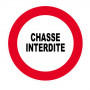 Panneau Chasse Interdite – Signalisation Propriété Privée – Plastique Rigide Anti-UV