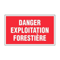 Panneau Danger Exploitation Forestière – Signalétique Sécurité – Résistant et Conforme aux Normes Panneau Danger Exploitation Forestière – Signalétique Sécurité – Résistant et Conforme aux Normes
