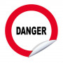 Panneau Danger – Signalisation de Sécurité Industrielle – Rigide ou Adhésif Anti-UV