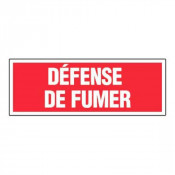 Panneau Défense de Fumer – Signalétique Interdiction – Résistant et Conforme aux Normes