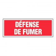 Panneau Défense de Fumer – Signalétique Interdiction – Résistant et Conforme aux Normes
