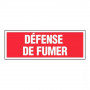 Panneau Défense de Fumer – Signalétique Interdiction – Résistant et Conforme aux Normes