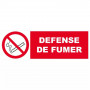 Panneau Défense de Fumer – Signalisation Interdiction Sécurité – Résistant Intérieur Extérieur