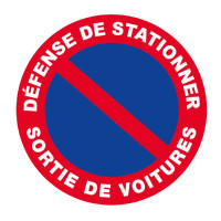 Panneau Défense de Stationner Sortie de Voitures – Signalisation Routière – Résistant et Conforme au Panneau Défense de Stationner Sortie de Voitures – Signalisation Routière – Résistant et Conforme au