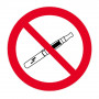 Panneau Défense de Vapoter – Signalisation Interdiction – Plastique ou Adhésif Anti-UV