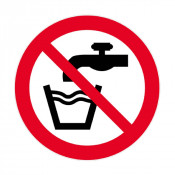 Panneau Eau Non Potable – Haute Visibilité – Signalisation ISO 7010